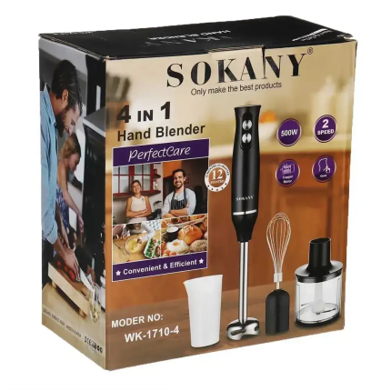 SOKANY 4 in 1 Hand Blender