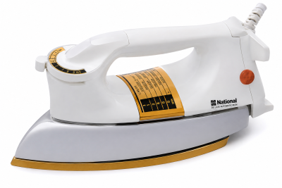 National De-Luxe Automatic Iron 1000W – Best Heavy Duty 1 National De-Luxe Automatic Iron 1000W